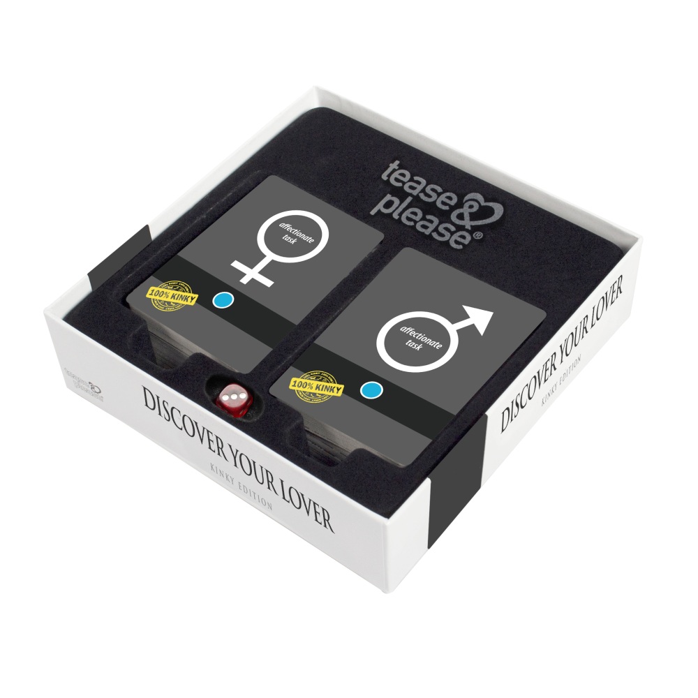 Tease & Please - Discover Your Lover 100% Kinky (EN) Jeu de plaisir - Noir
